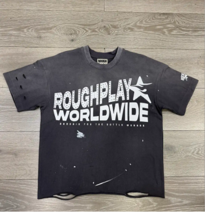 Roughplay Gray/White T-Shirt