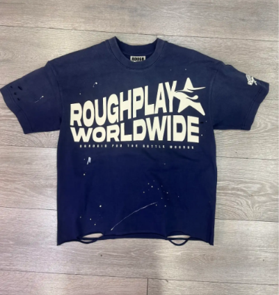 Roughplay Nvy/White T-shirt