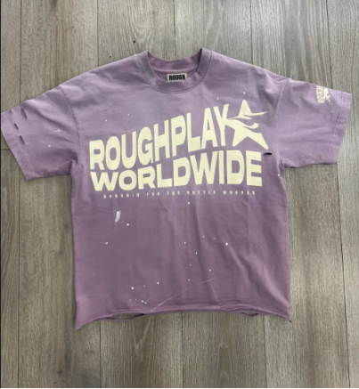 Roughplay Lavender/White T-Shirt
