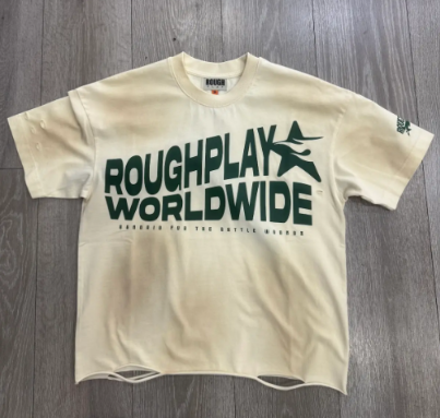 Roughplay Tan/GRN T-Shirt