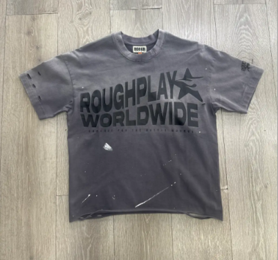 Roughplay Gray/Black T-Shirt