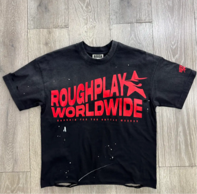 Roughplay Black/Red T-Shirt