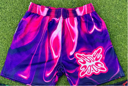 SB Studios Multicolor Shorts "Pink/Purple"