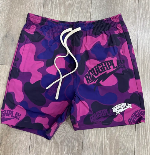 Roughplay Camo Shorts 'Purple'