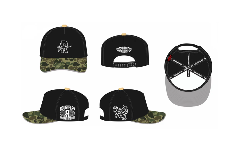 Roughplay Camo Black Hat