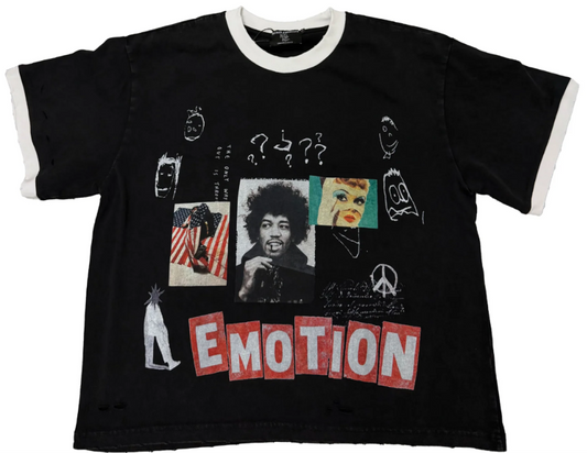 Mixed Emotions Black “Static” Tee