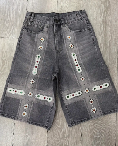 Bravest Jean Shorts Rhinesone