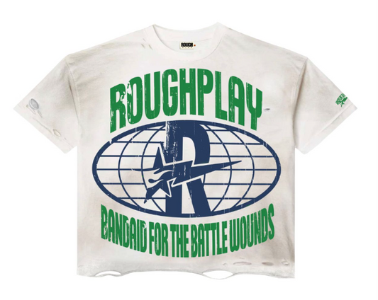 Roughplay T-Shirt "NAVY/GREEN"