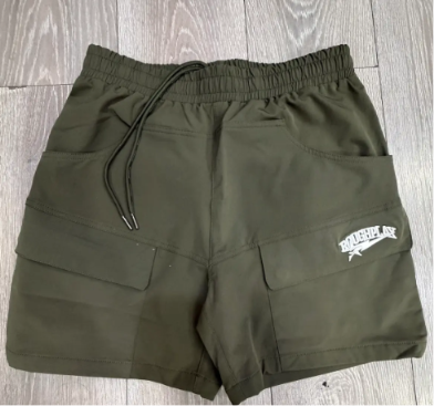 Roughplay Cargo Shorts "GRN'
