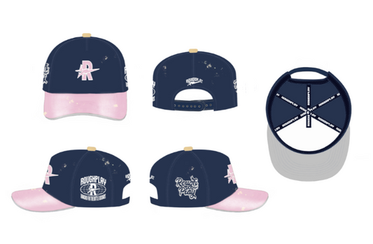 Roughplay Hat Navy/Pink