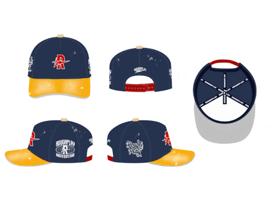 Roughplay Hat Navy/Yellow/Red