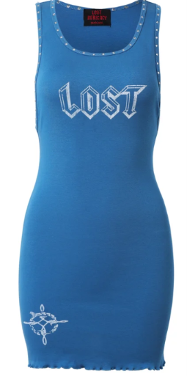 Lost Intricacy True Blue icon dress