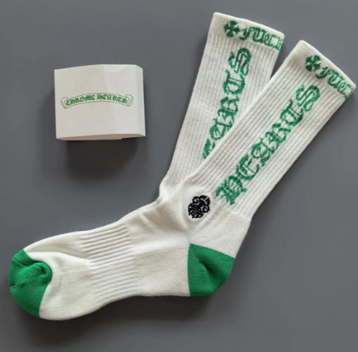 Chrome Hearts Socks "GREEN"