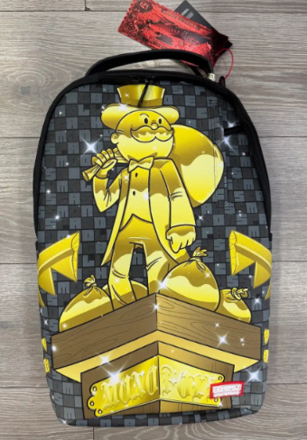 Sprayground Monopoly Gold