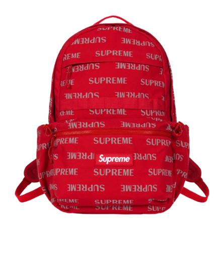 Supreme Bookbag "Red"