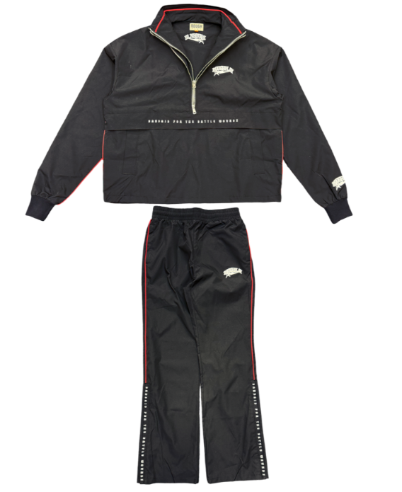 Roughplay BLACK QUATER ZIP SET