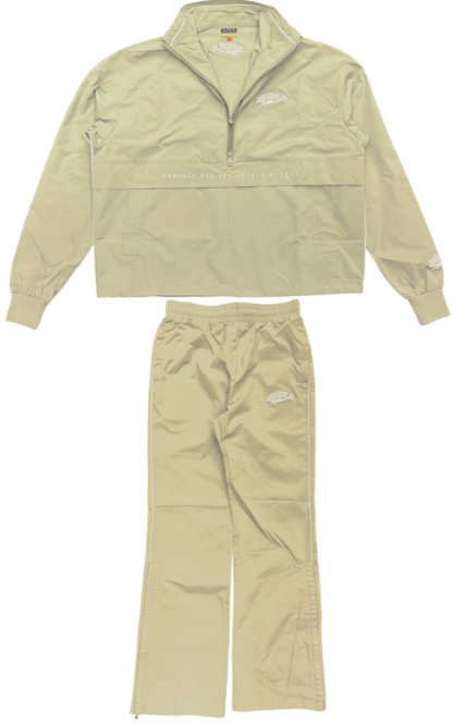 Roughplay TAN QUATER ZIP SET