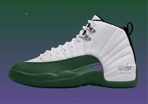 Air Jordan 12 Bucks Green