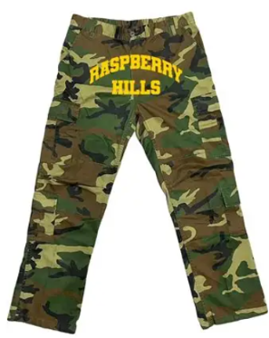 GV Gallery Raspberry Hills Army Camo Cargo Pants