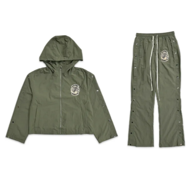 Saint Vainty Nylon Set Green