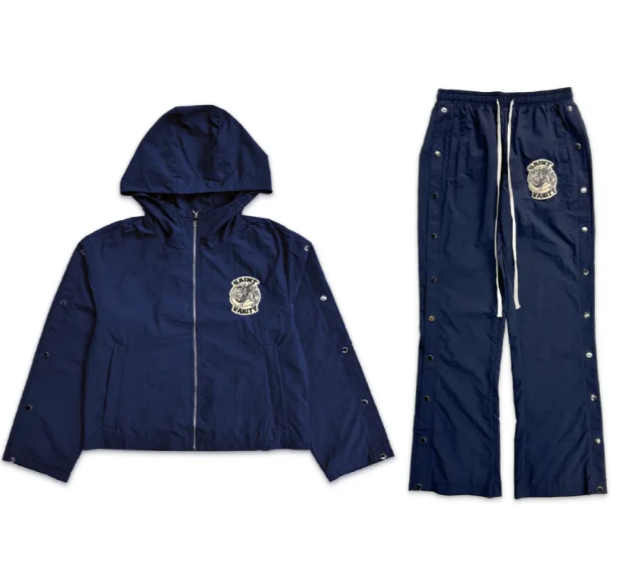 Saint Vanity Nylon Blue Navy Set
