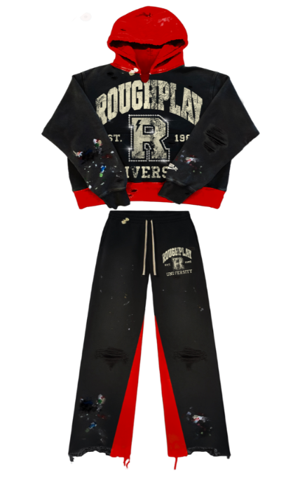 Roughplay BLACK/RED TWO-TONE SET