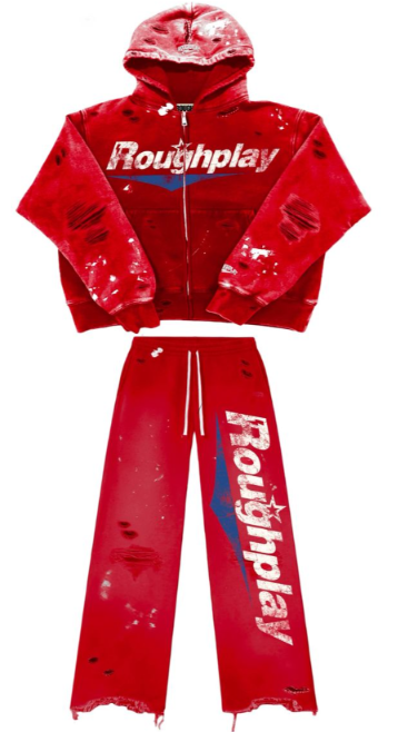 Roughplay RED/BLUE SWEATSUIT