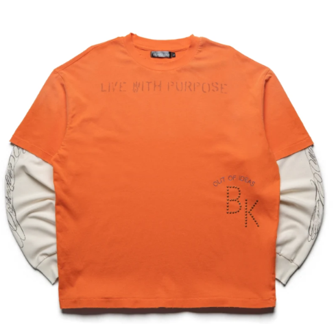 Boredom Kills Purpose Double L/S Tee