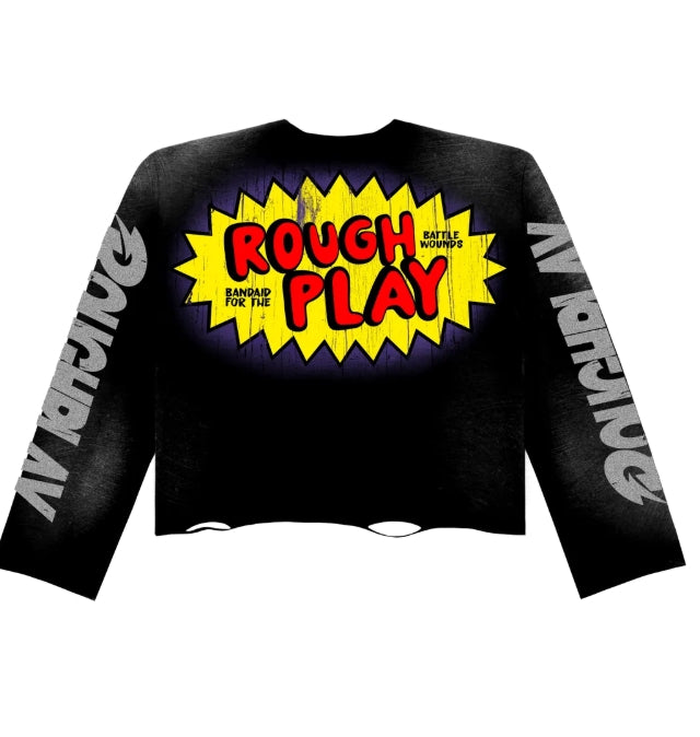 RoughPlay🩹Beavis & Butthead Long Sleeve (BLK)