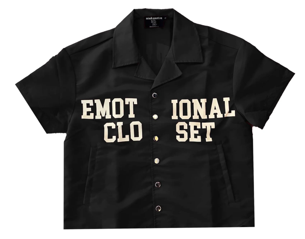 Mixed Emotions Nylon Short Set 'BLK'