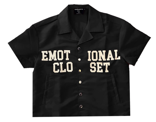 Mixed Emotions Nylon Short Set 'BLK'