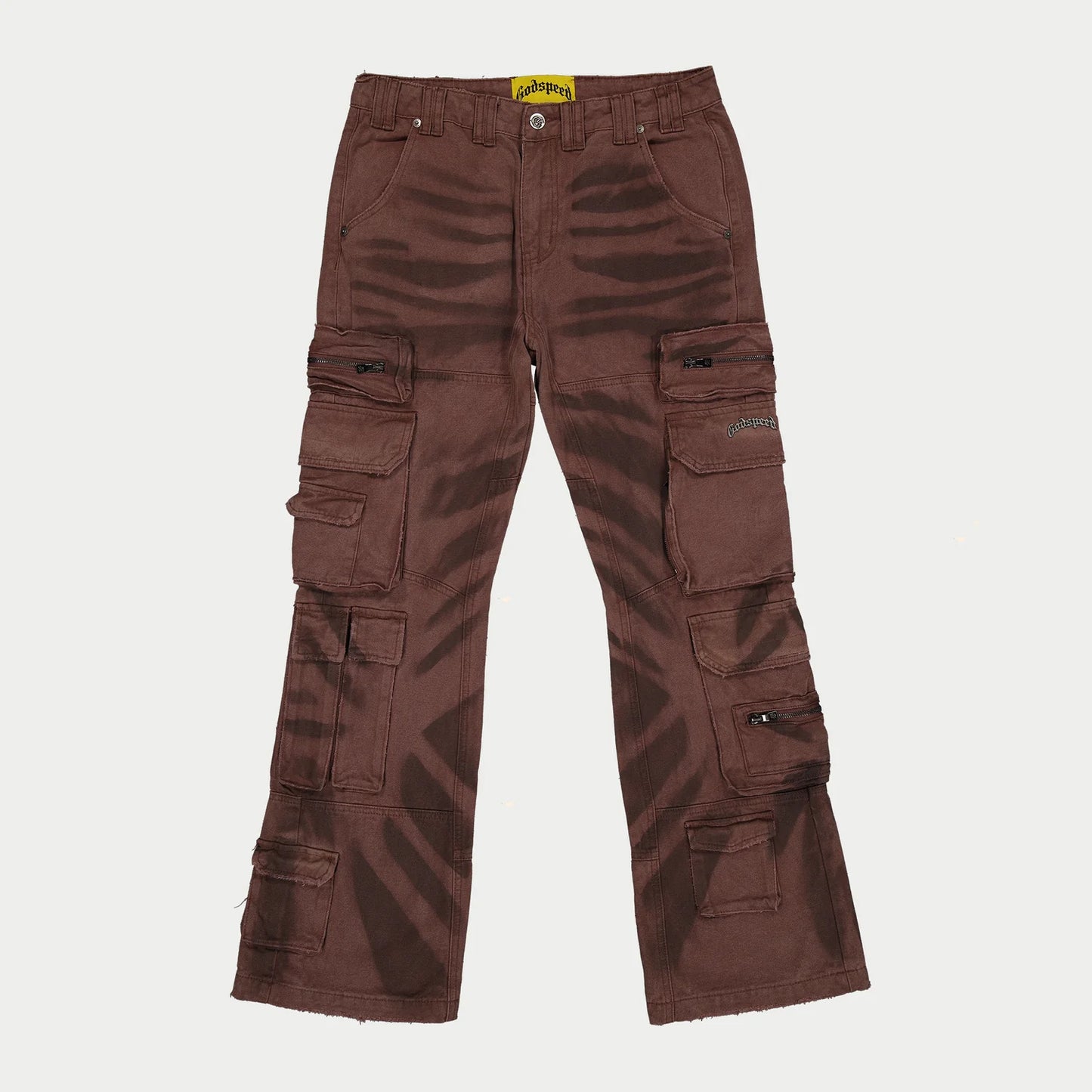 Godspeed Skidrow Flared Cargo Pants 'Clay'