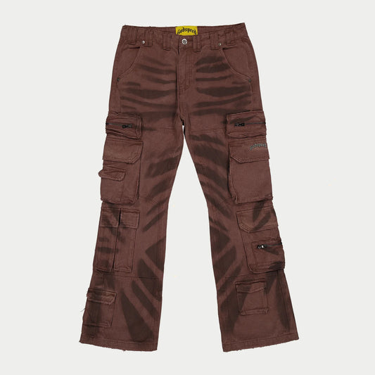 Godspeed Skidrow Flared Cargo Pants 'Clay'