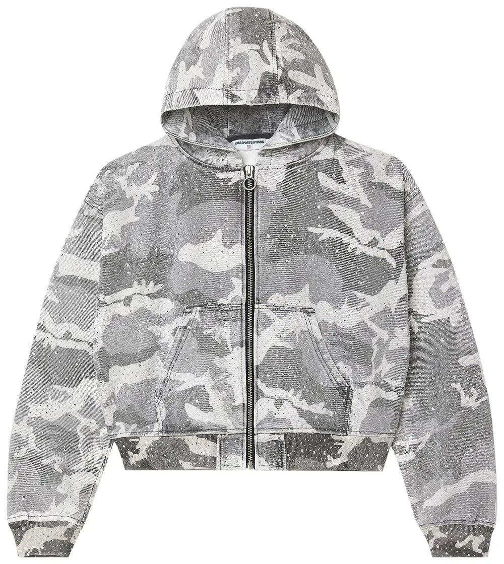 Vale Forever Winter Crystal Camo Work Jacket 'Washed/White/Camo'