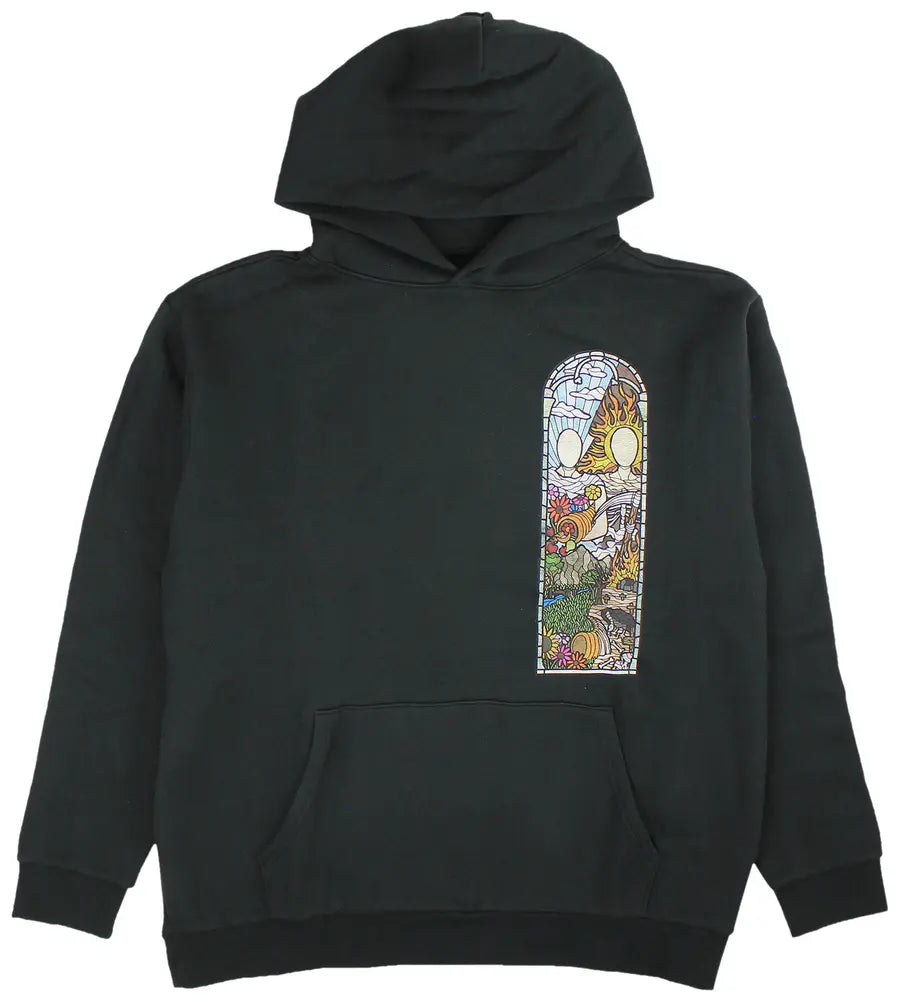 Who Decides War Stained Glass Hoodie 'Black'