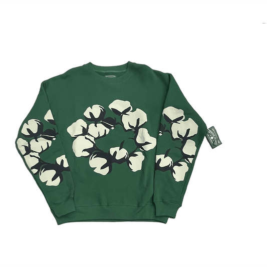 Denim Tear Red crew neck green