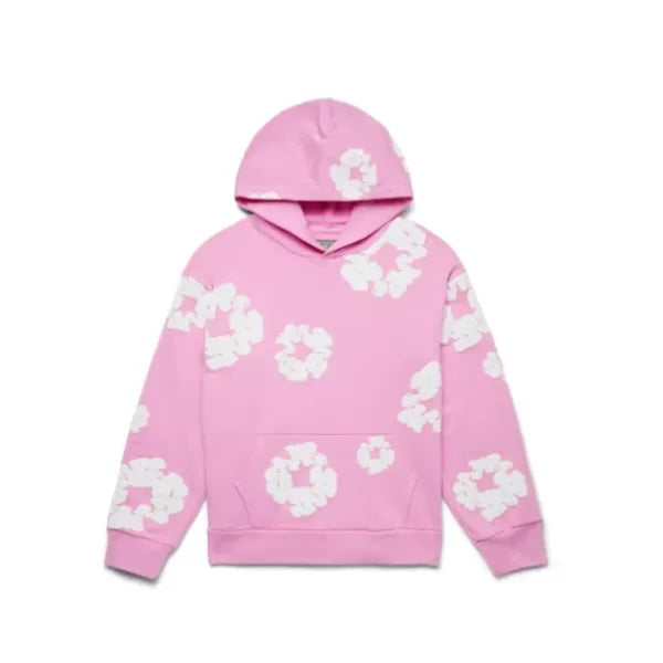 Denim Tears The Cotton Wreath Pink Hoodie