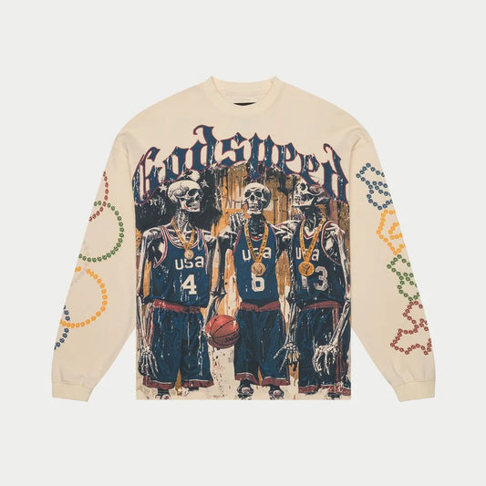 Godspeed Dream Team Bone VVS Longsleeve T-Shirt