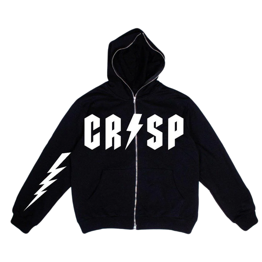 Crispy Zip Up Puff Hoodie