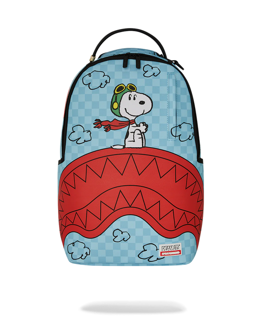 SNOOPY PILOT SHARK DLXSV BACKPACK sprayground
