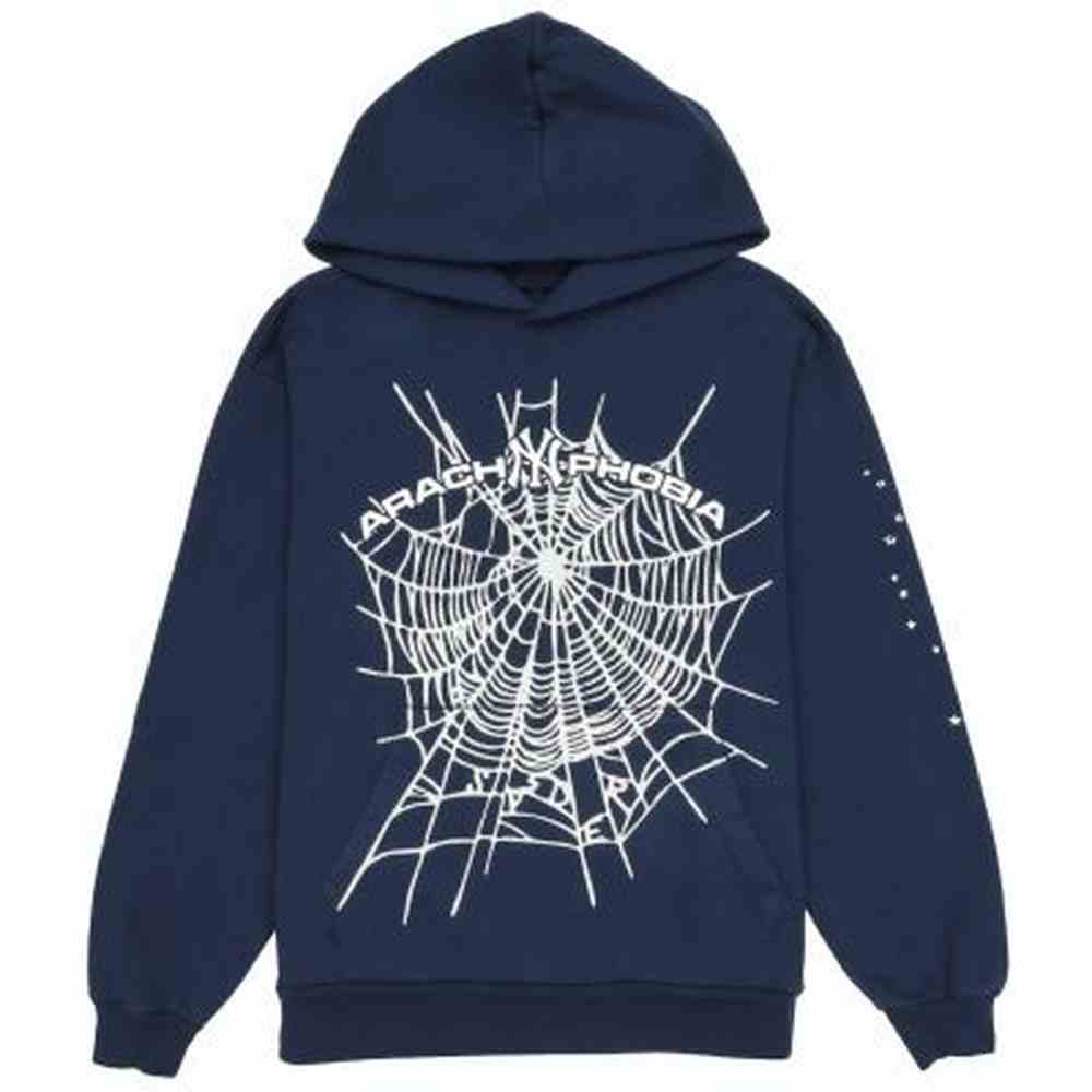 Sp5der Arach NY Phobia Hoodie Navy