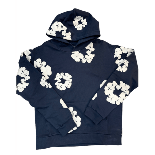 Denim Tears navy blue hoodie