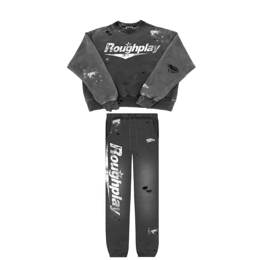 Roughplay Crew neck set Grey/white