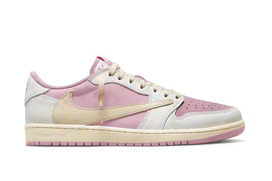 Jordan 1 Retro Low OG SP Travis Scott Shy Pink