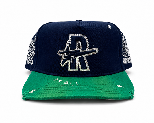 Roughplay Hat NVY/Green