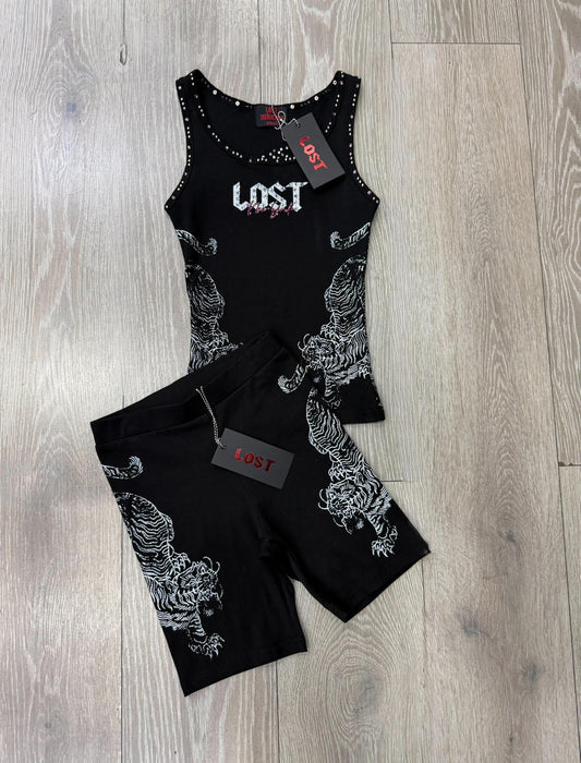 Lost Intricacy Two Piece Two Piece 'BLK'